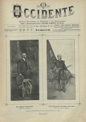 capa do A. 34, n.º 1175 de 20/8/1911