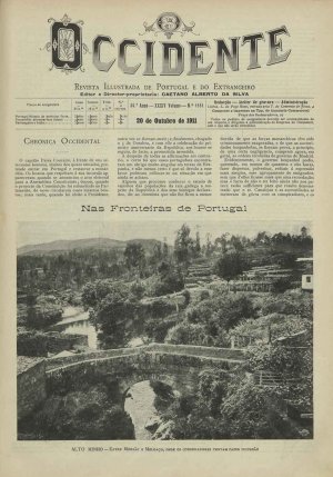 capa do A. 34, n.º 1181 de 20/10/1911