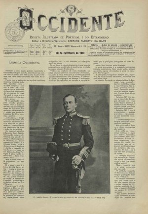 capa do A. 36, n.º 1230 de 28/2/1913