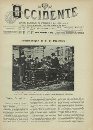 capa do A. 36, n.º 1258 de 10/12/1913