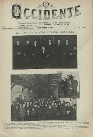 capa do A. 37, n.º 1267 de 10/3/1914