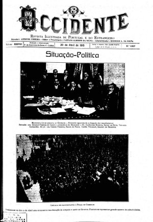 capa do A. 38, n.º 1307 de 20/4/1915