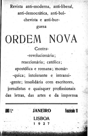 capa do N.º 11 de 0/1/1927