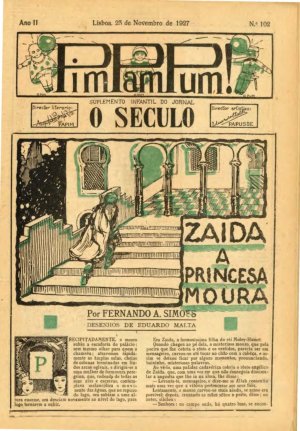 capa do A. 2, n.º 102 de 23/11/1927