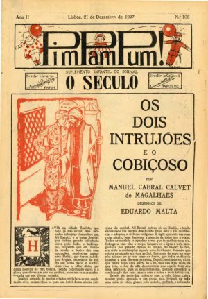 capa do A. 2, n.º 106 de 21/12/1927