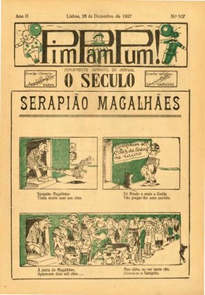 capa do A. 2, n.º 107 de 28/12/1927