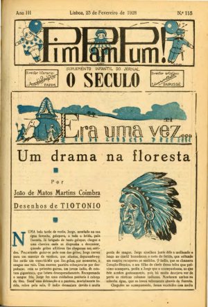 capa do A. 3, n.º 115 de 23/2/1928