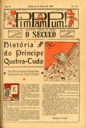 capa do A. 3, n.º 119 de 21/3/1928
