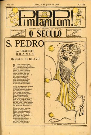 capa do A. 3, n.º 134 de 4/7/1928