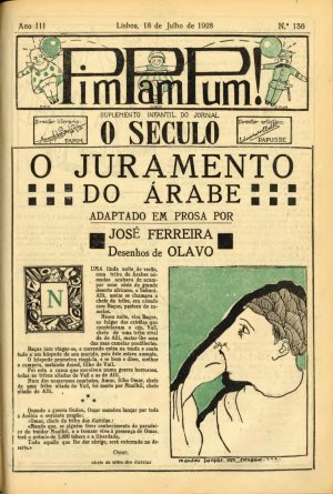 capa do A. 3, n.º 136 de 18/7/1928