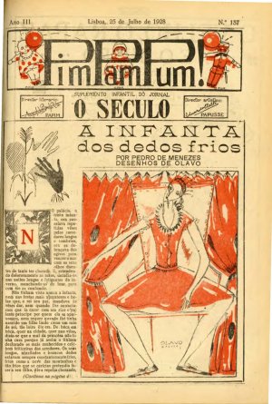 capa do A. 3, n.º 137 de 25/7/1928