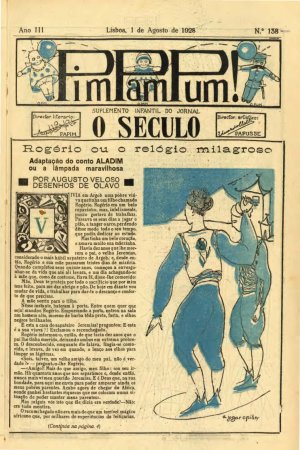 capa do A. 3, n.º 138 de 1/8/1928