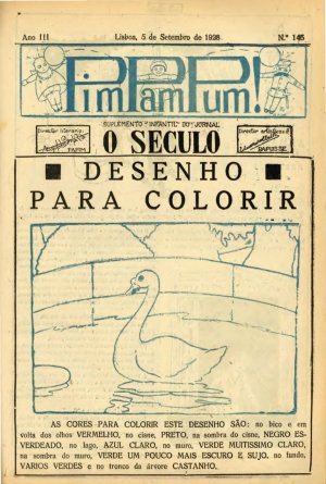 capa do A. 3, n.º 143 de 5/9/1928