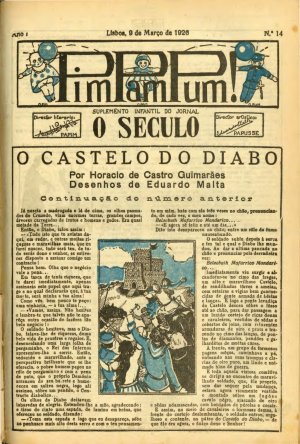 capa do A. 1, n.º 14 de 9/3/1926