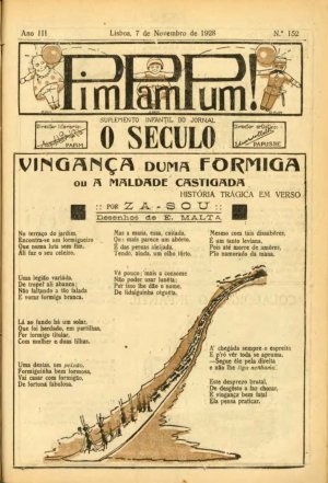 capa do A. 3, n.º 152 de 7/11/1928
