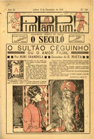 capa do A. 3, n.º 156 de 5/12/1928