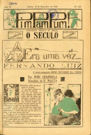 capa do A. 4, n.º 157 de 12/12/1928