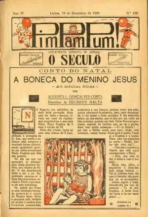 capa do A. 4, n.º 158 de 19/12/1928