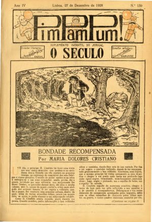 capa do A. 4, n.º 159 de 27/12/1928