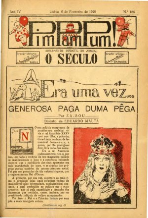 capa do A. 4, n.º 165 de 6/2/1929