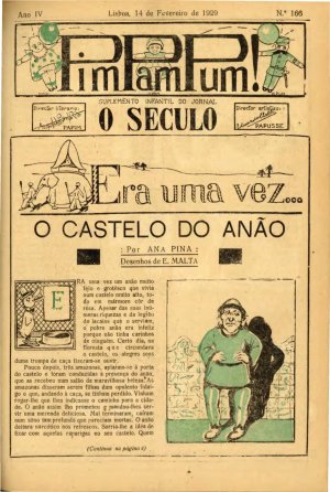 capa do A. 4, n.º 166 de 14/2/1929