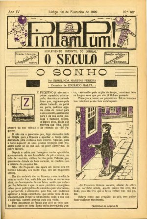 capa do A. 4, n.º 167 de 20/2/1929