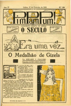 capa do A. 4, n.º 168 de 27/2/1929