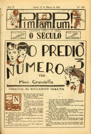 capa do A. 4, n.º 172 de 27/3/1929