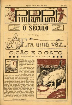 capa do A. 4, n.º 174 de 10/4/1929