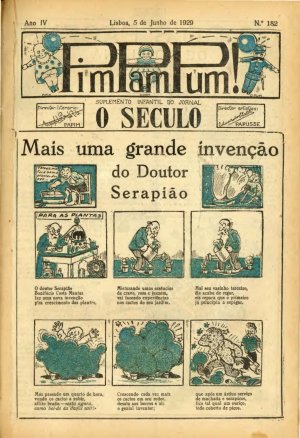 capa do A. 4, n.º 182 de 5/6/1929