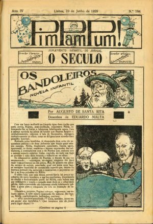 capa do A. 4, n.º 184 de 19/6/1929