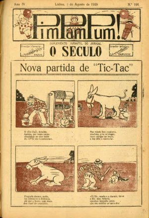 capa do A. 4, n.º 191 de 7/8/1929