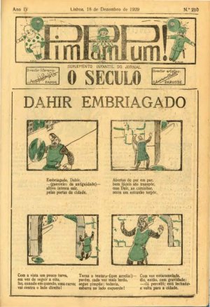 capa do A. 4, n.º 210 de 18/12/1929
