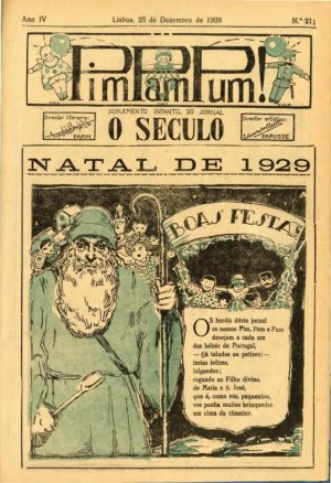 capa do A. 4, n.º 211 de 25/12/1929
