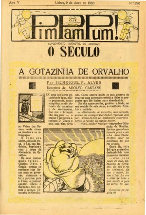capa do A. 5, n.º 226 de 9/4/1930