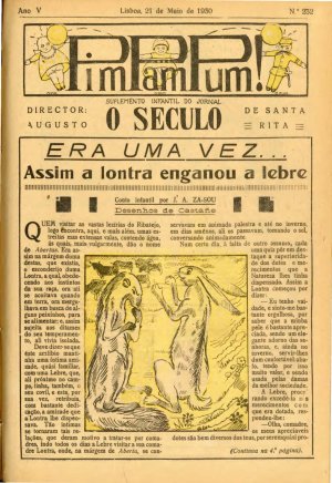 capa do A. 5, n.º 232 de 21/5/1930