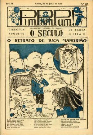 capa do A. 6, n.º 291 de 23/7/1931