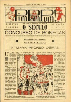 capa do A. 6, n.º 292 de 30/7/1931