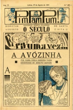 capa do A. 6, n.º 260 [i. e 296] de 27/8/1931