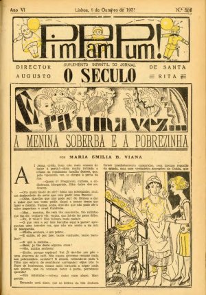 capa do A. 6, n.º 301 de 8/10/1931