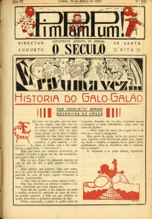 capa do A. 7, n.º 320 de 10/3/1932