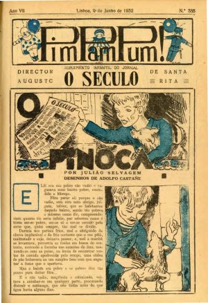 capa do A. 7, n.º 333 de 9/6/1932