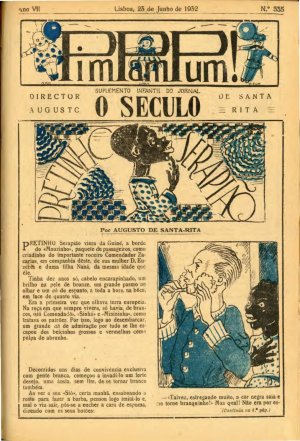 capa do A. 7, n.º 335 de 23/6/1932
