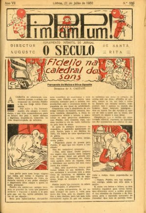 capa do A. 7, n.º 339 de 21/7/1932