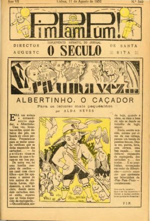 capa do A. 7, n.º 342 de 11/8/1932