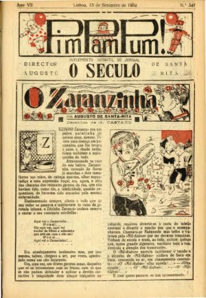 capa do A. 7, n.º 347 de 15/9/1932