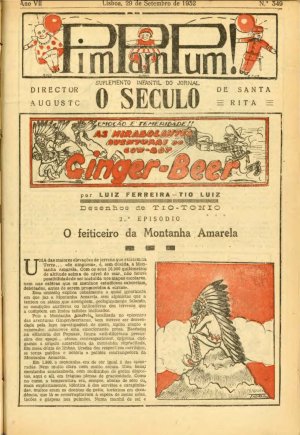 capa do A. 7, n.º 349 de 29/9/1932