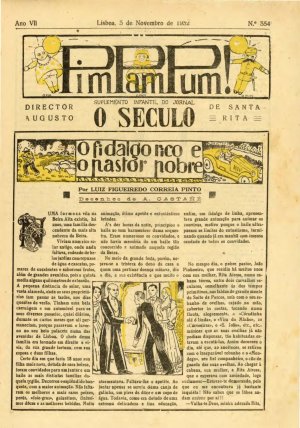 capa do A. 7, n.º 354 de 3/11/1932