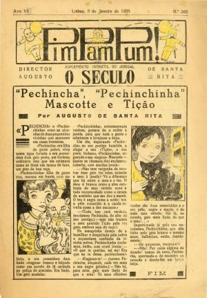 capa do A. 8, n.º 363 de 5/1/1933
