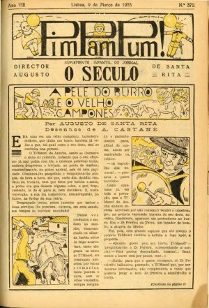 capa do A. 8, n.º 372 de 9/3/1933